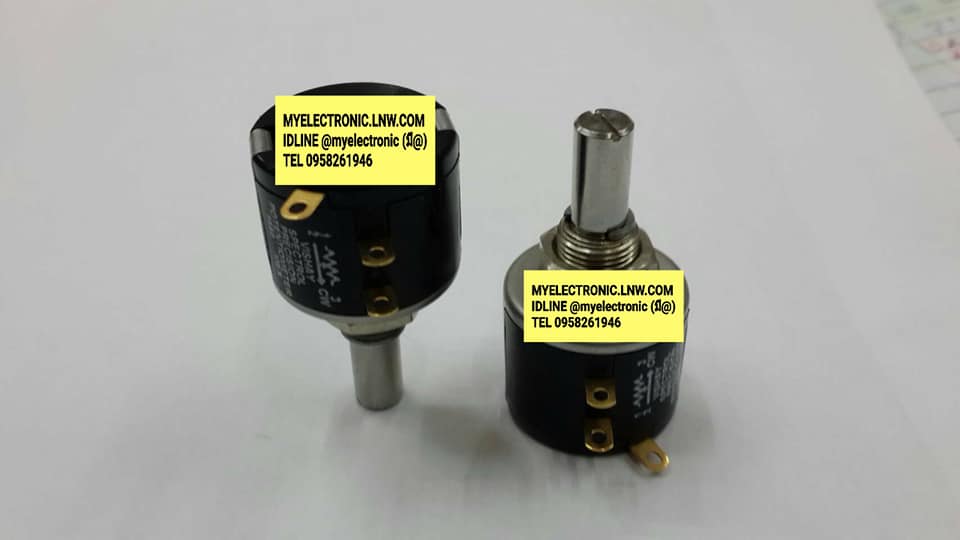 ขาย โวลุ่ม20K ขายโวลุ่ม10รอบ , MOD534 โวลุ่มปรับ10รอบ ยี่ห้อ SPECTROL MADE IN MAXICO โวลุ่ม20K10รอบ MOD-534 ของแท้ 534-11203 ราคา ตัวละ . . . บาท