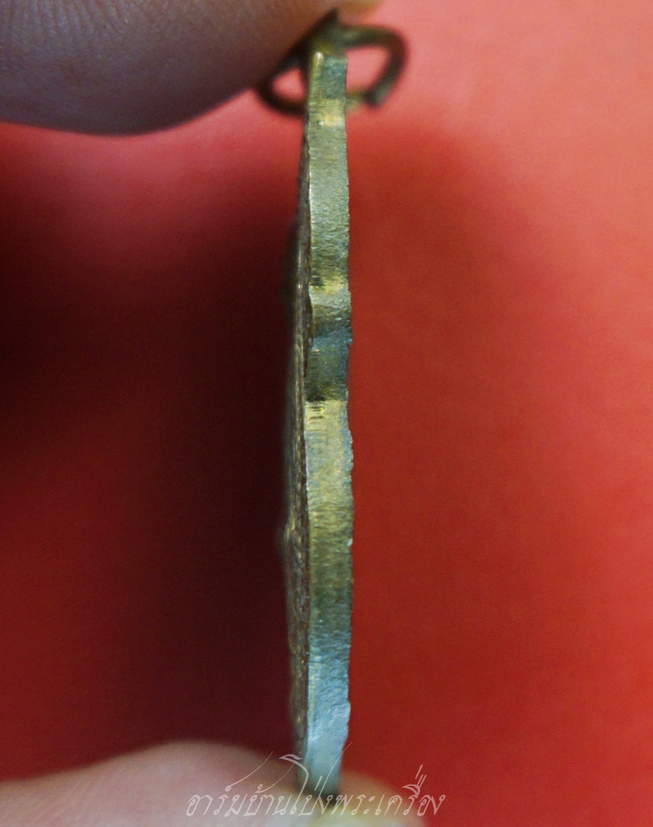 พระอุปัฌาช์(อ.ภ.ว.) วัดถ้ำเขาคันหอก จ.กาญจนบุรี ปี๒๕๔๕ เนื้อฝาบาตร(องค์ที่1)