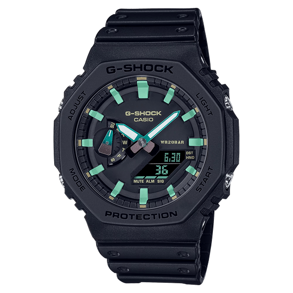 GA-2100RC-1A l Teal and Brown Rust Series l G-SHOCK