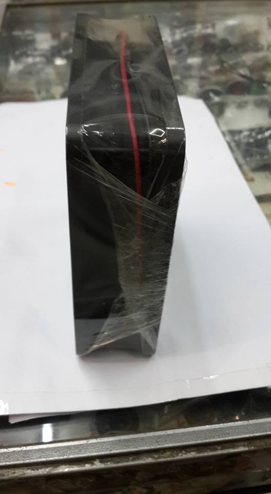 พัดลม12VDC0.45A2สายยี้ห้อMD-MOTOR ONEรุ่นD12M12LWSขนาด120MMX120MMX38MMราคาตัวล่ะ