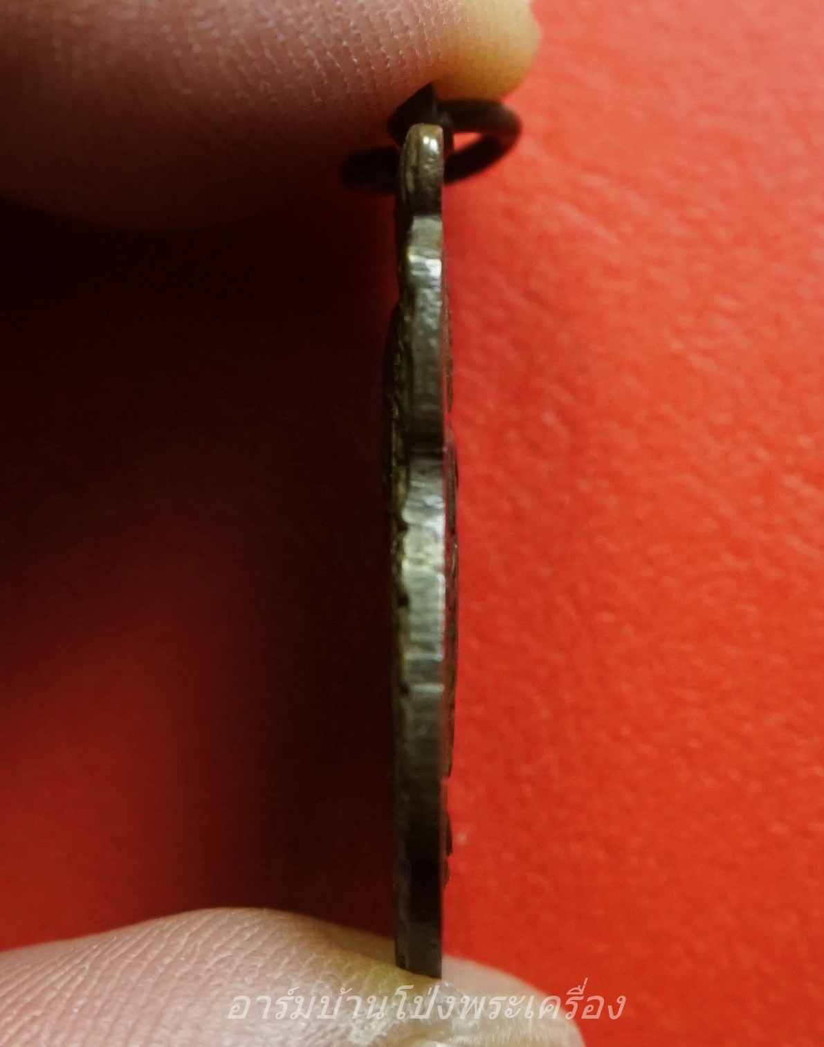 หลวงพ่อผ่อง วัดหนองบัว พระประจำวันศุกร์ เนื้อฝาบาตร(องค์ที่3)