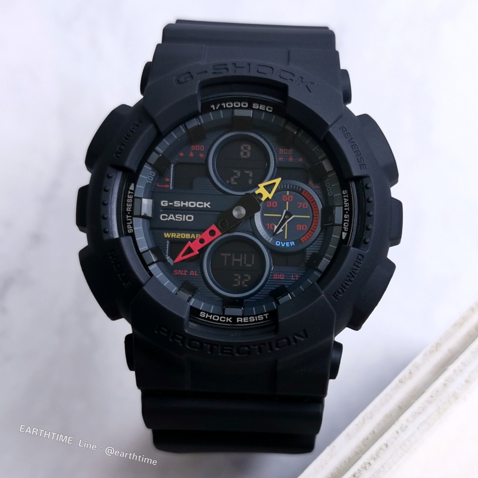 G-Shock Black x Neon Series ของใหม่แท้100% รุ่น GA-140BMC-1ADR