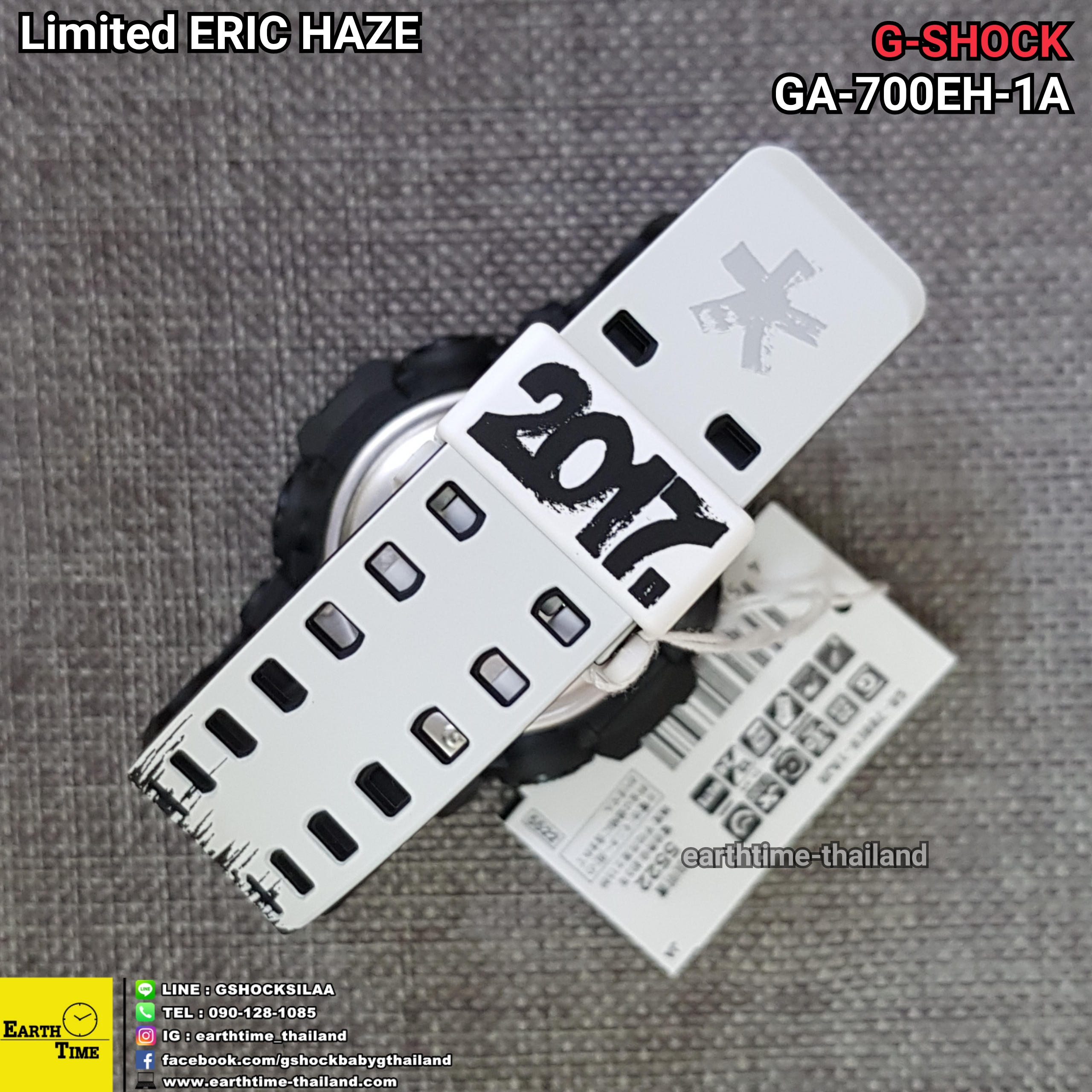 G-Shock Limited 35th ERIC HAZE ของใหม่แท้100% รับประกัน 1 ปี รุ่น GA-700EH-1ADR