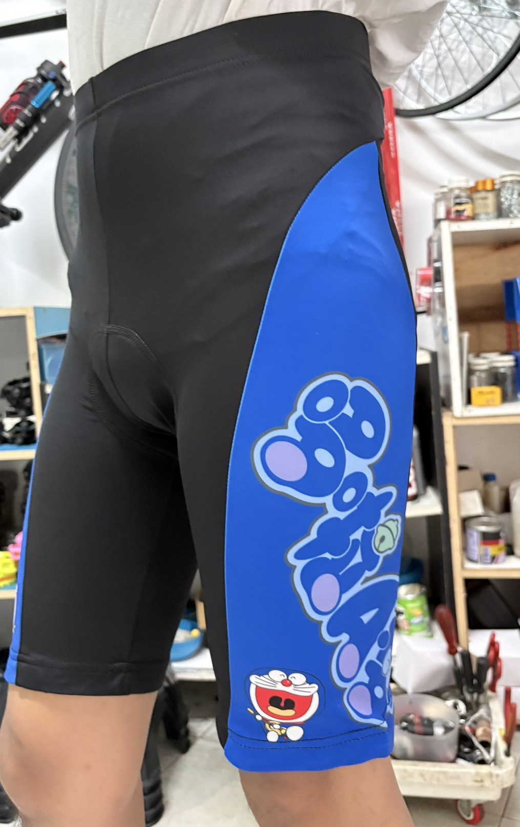 กางเกงปั่นจักรยาน Doremon Size M
