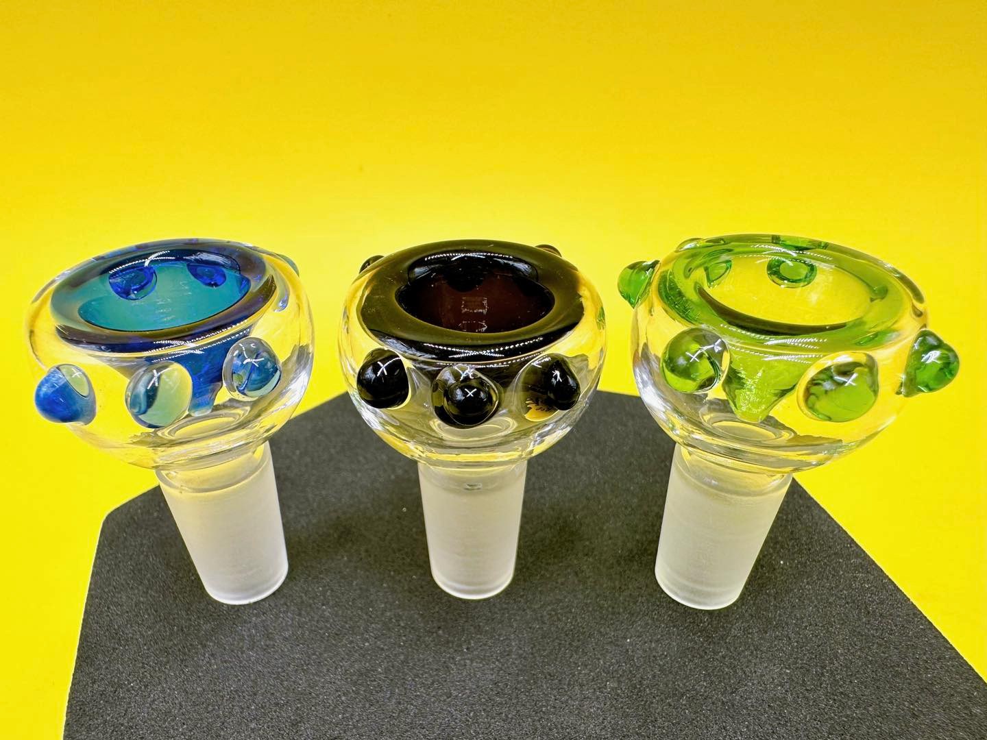 Cup Glass Bong 6 ปุ่ม(14 .5mm)