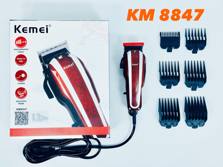 ปัตตาเลี่ยนสาย ยี่ห้อ Kemei รุ่น KM 8847
