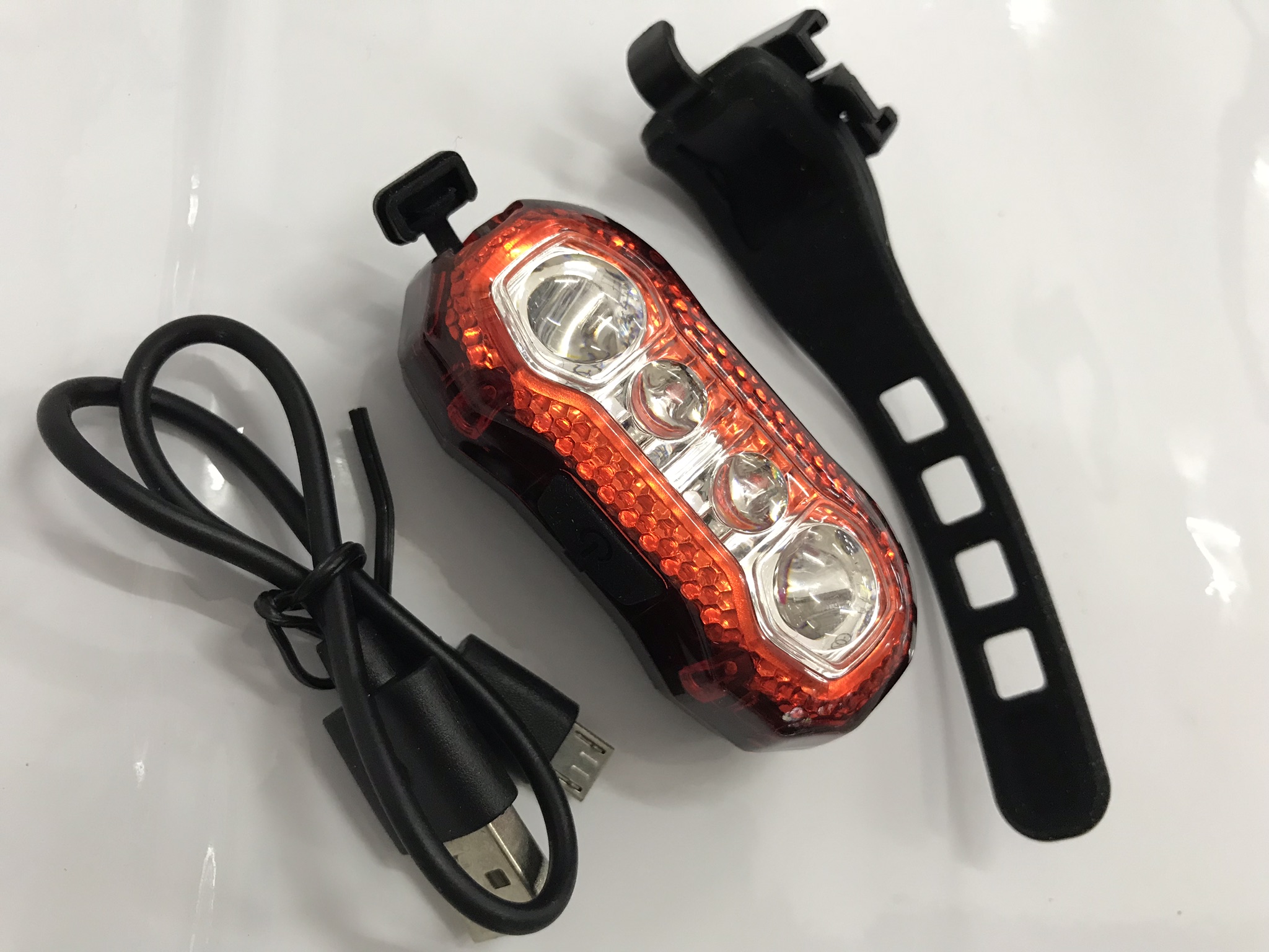 ไฟจักรยาน ซาร์ท usb