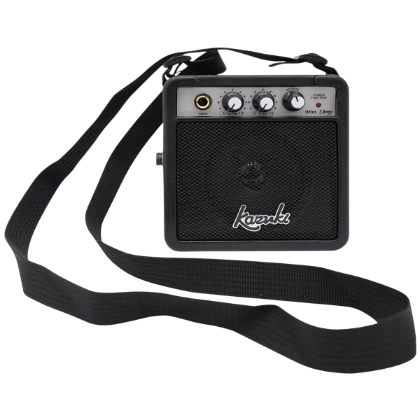 Kazuki MINI5 แอมป์กีต้าร์ไฟฟ้า 5 วัตต์ สีดำ