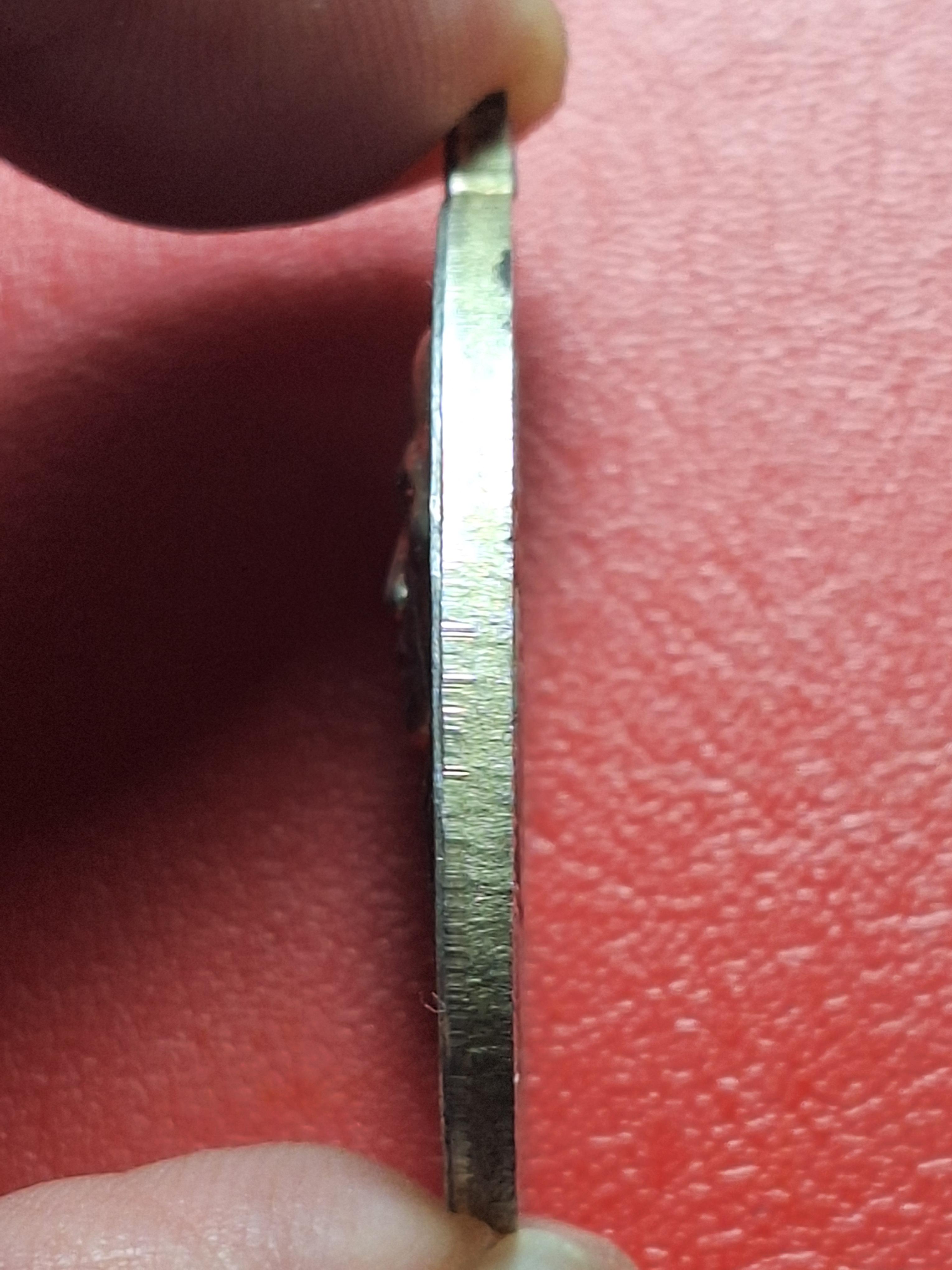 หลวงพ่อบุญเลิศ ธมฺมทีโป วัดป่าท่ามะขาม จ.ราชบุรี ศิษย์สร้างถวาย เนื้อเงิน(องค์ที่1)