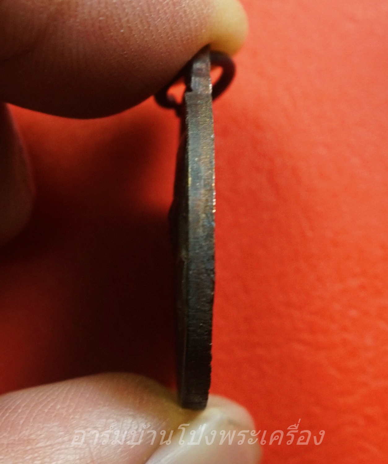 หลวงพ่อพริก วัดบางลี่เจริญธรรม ปี๒๕๑๙ เนื้อทองแดงรมดำ(องค์ที่1)