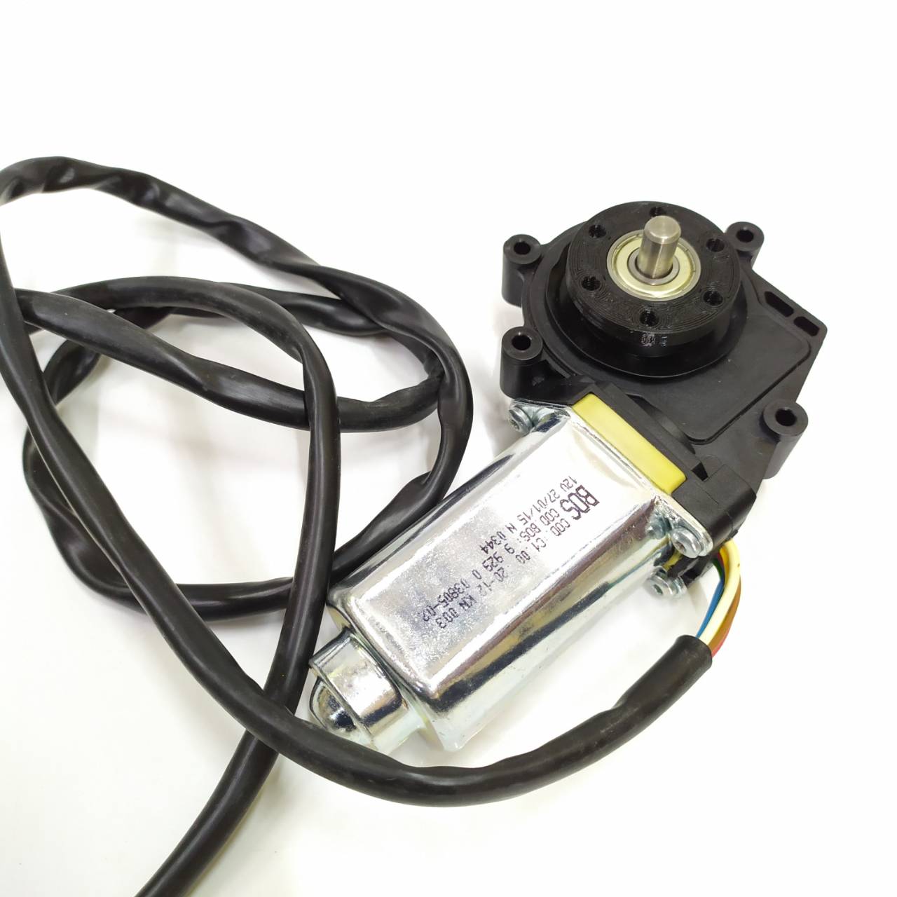 มอเตอร์กระจกไฟฟ้า(รถเบ็นซ์) 12v 97rpm **แถมฟรีหน้าแปลนมอเตอร์พลาสติก**
