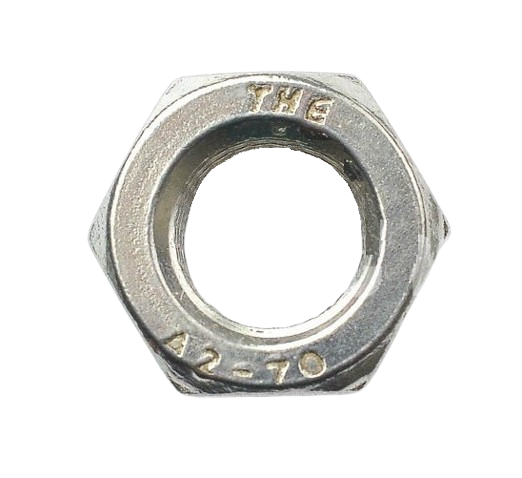 หัวน็อตสแตนเลส เบอร์ M12x1.75 วัสดุ สแตนเลส A2-70 (สแตนเลส STAINLESS 304)