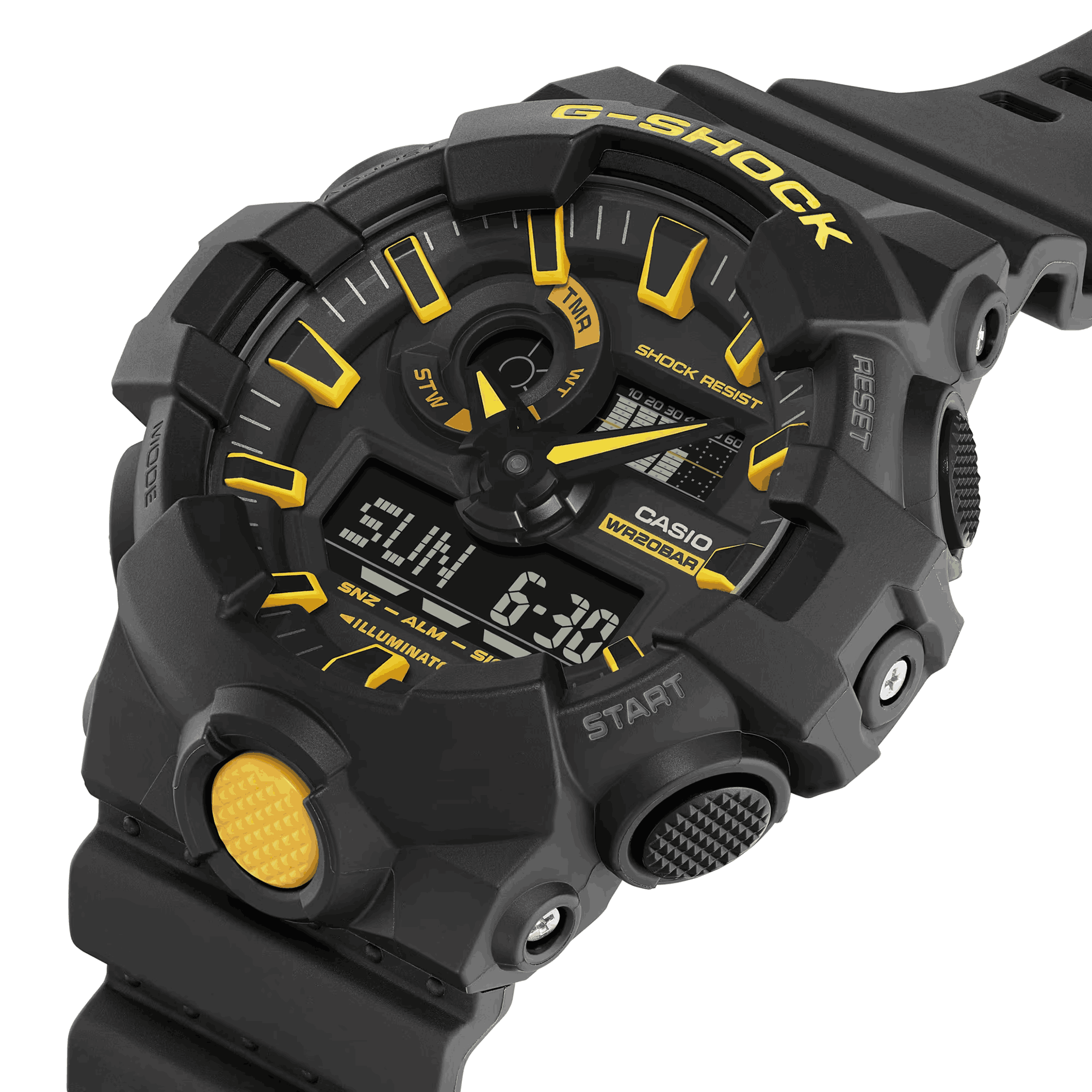 GA-700CY-1A l Caution Yellow Series l G-Shock