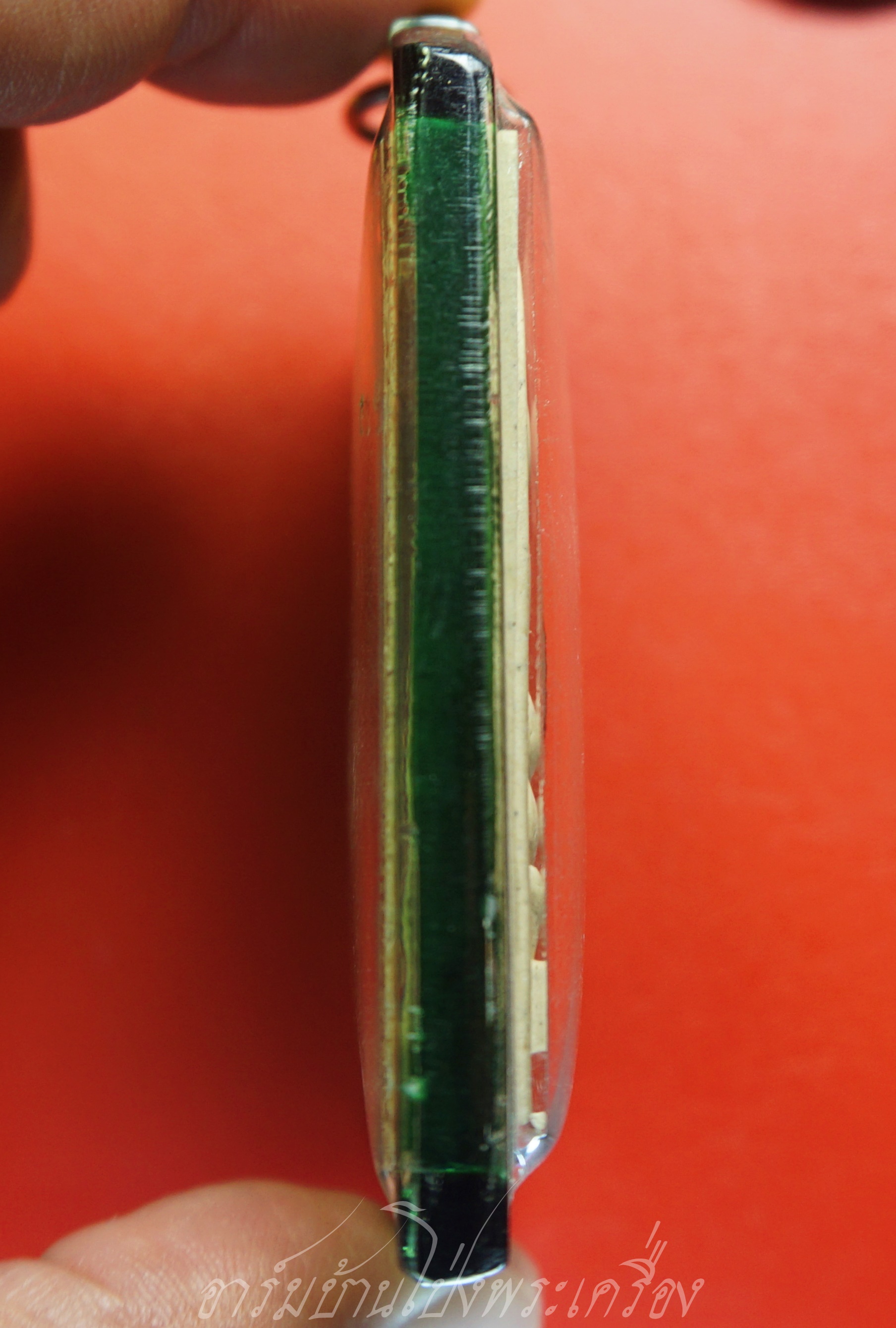 พระสมเด็จชินบัญชร วัดระฆังโฆษิตาราม หลังคาถาชินบัญชร ปี๒๕๕๒ ผสมมวลสารเก่า(องค์ที่1)