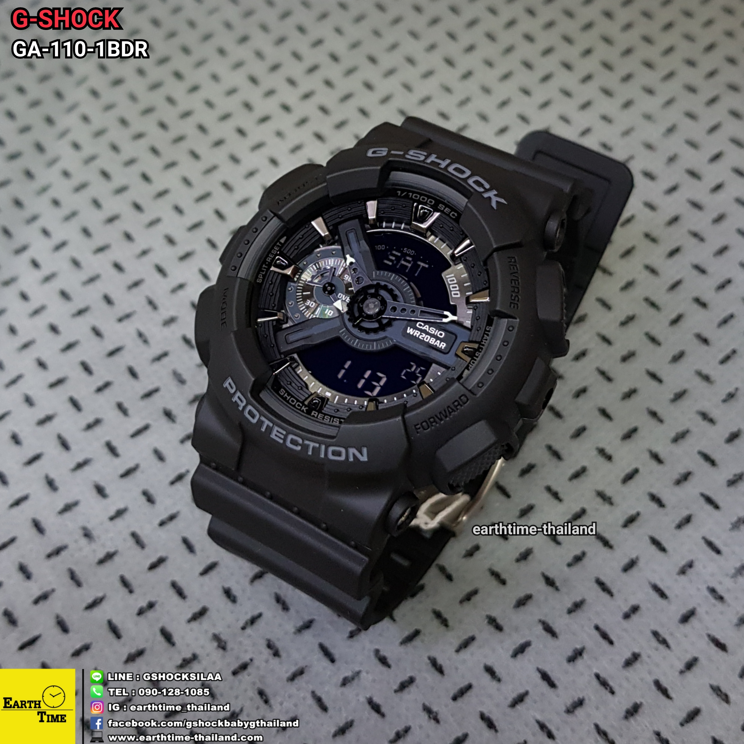 G-Shock ของใหม่แท้100% รับประกัน 1 ปี GA-110-1BDR