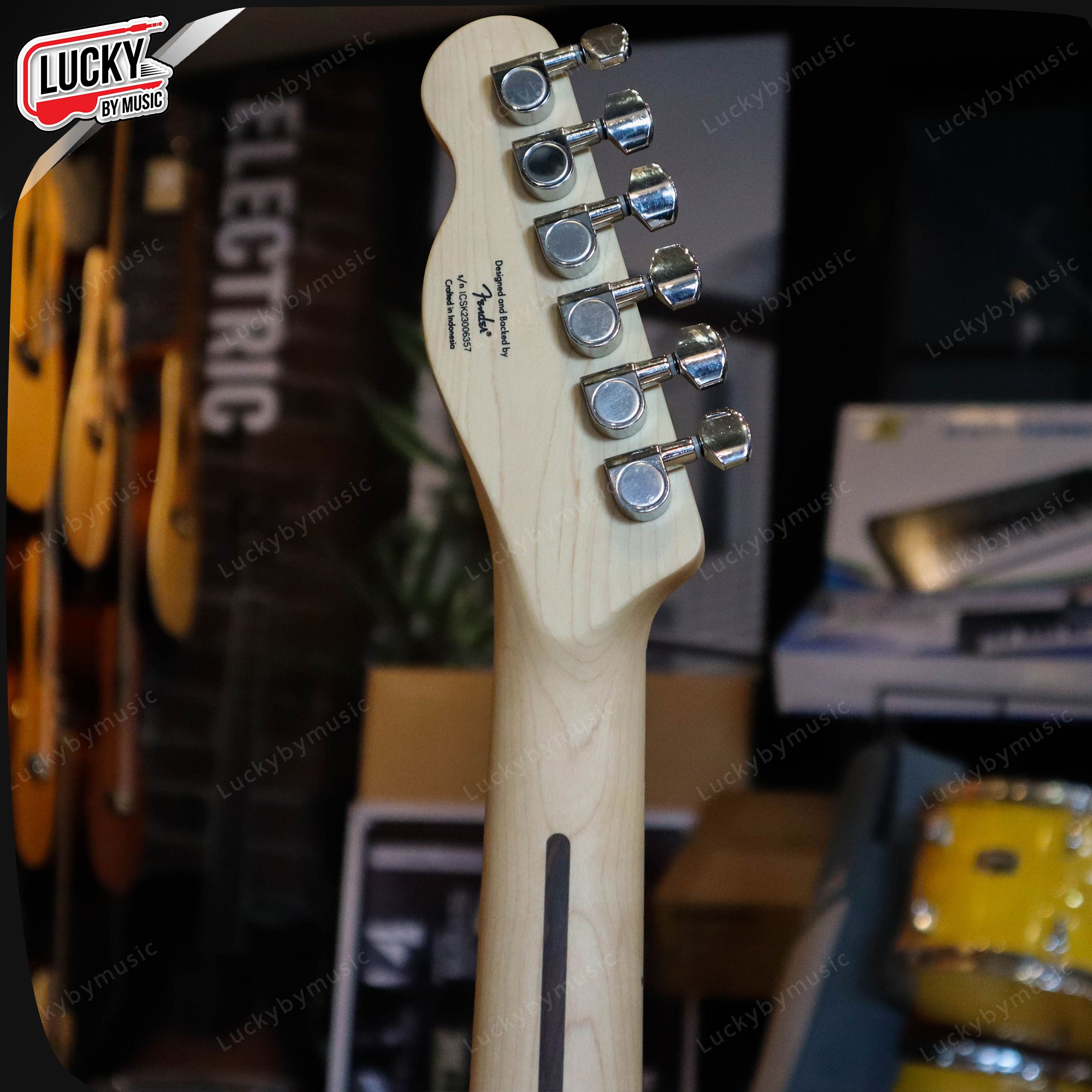 Squier กีตาร์ไฟฟ้า รุ่น Sonic Telecaster สี Butterscotch Blonde ปิ๊กอัพ SS
