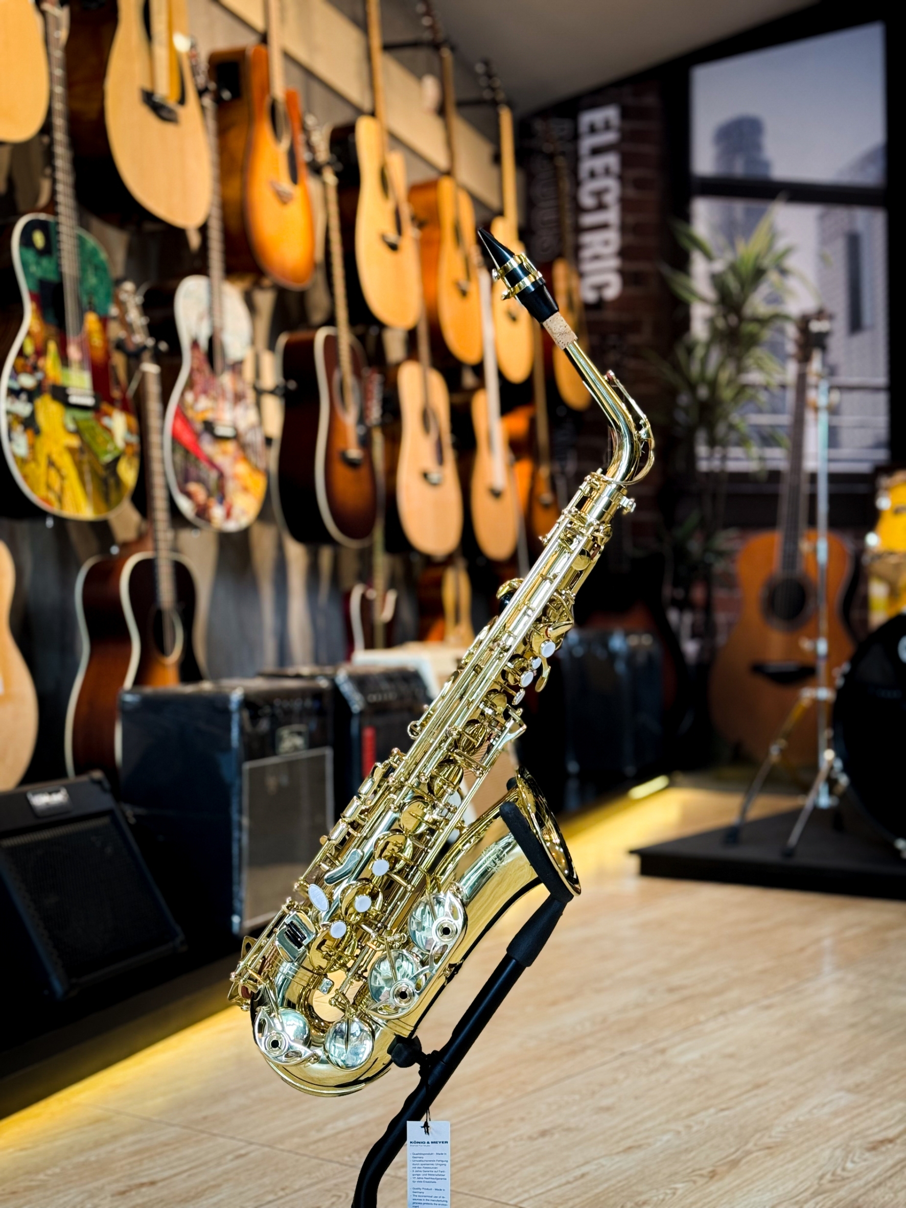 แซ็กโซโฟน Coleman Standard Alto Gold แซกโซโฟน ให้เสียงที่เต็มด้วยคุณภาพ ดีไซด์เรียบหรู อัลโต Saxophone