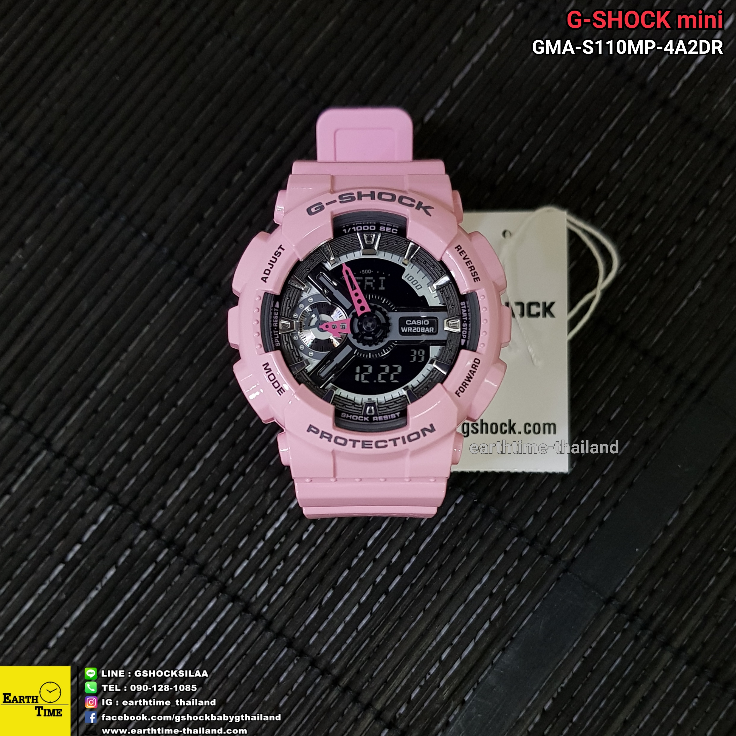 G-ShockMini ของใหม่แท้100% รับประกัน 1 ปี GMA-S110MP-4A2DR