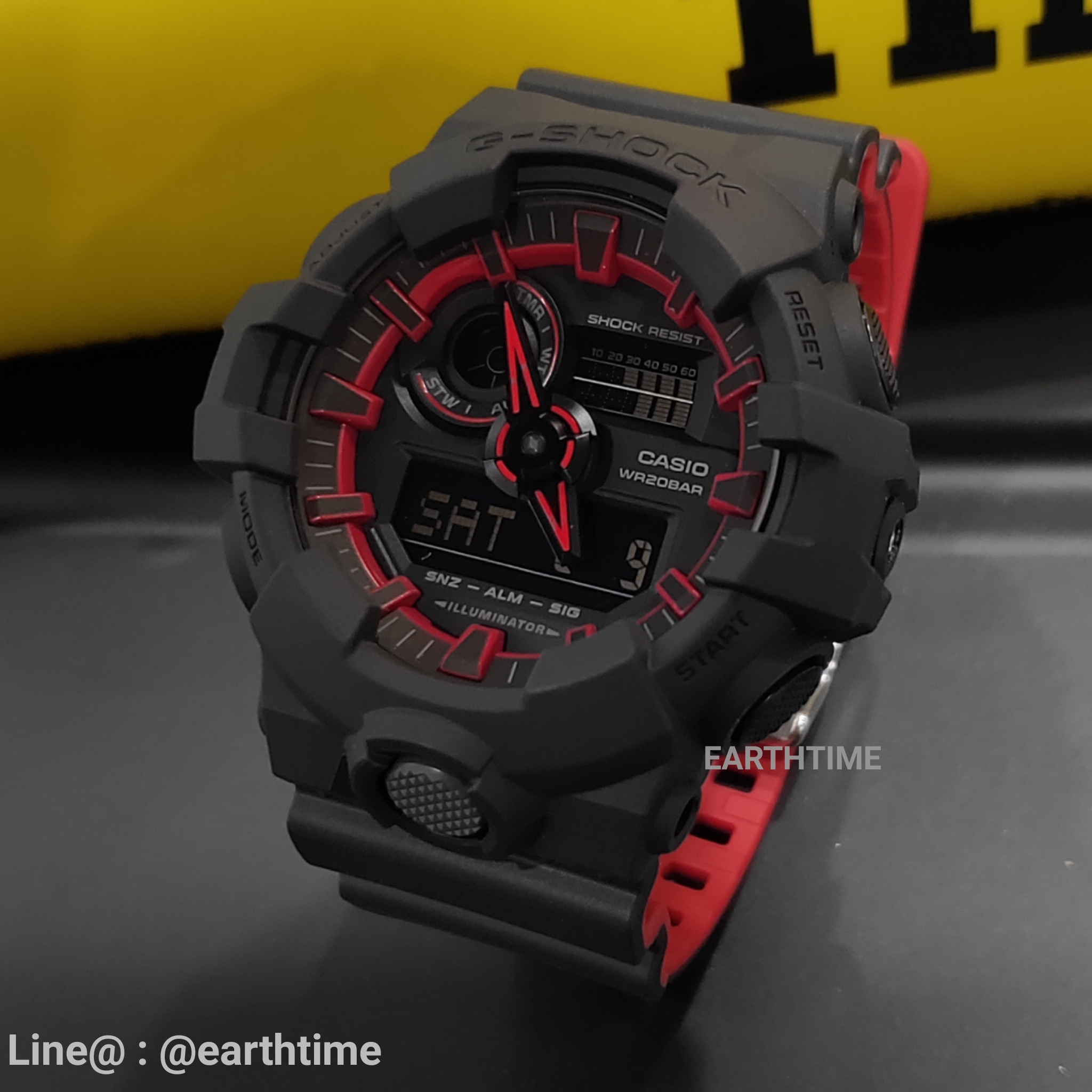 G-Shock ของใหม่แท้100% รับประกัน 1 ปี GA-700SE-1A4DR
