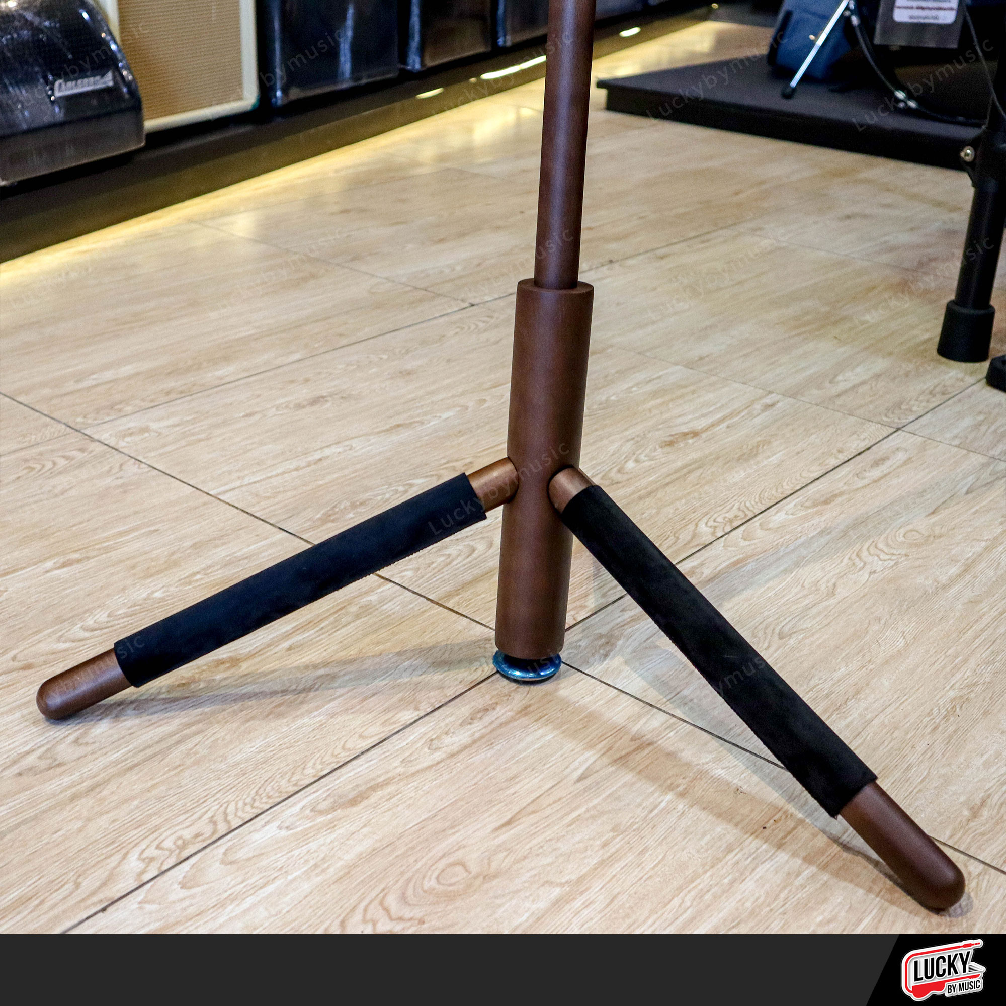 ขาตั้งกีตาร์ไม้ Eastrock ขาตั้งกีตาร์ ทำจากไม้ wooden hanging guitar stand สำหรับกีตาร์โปร่ง ไฟฟ้า เบส