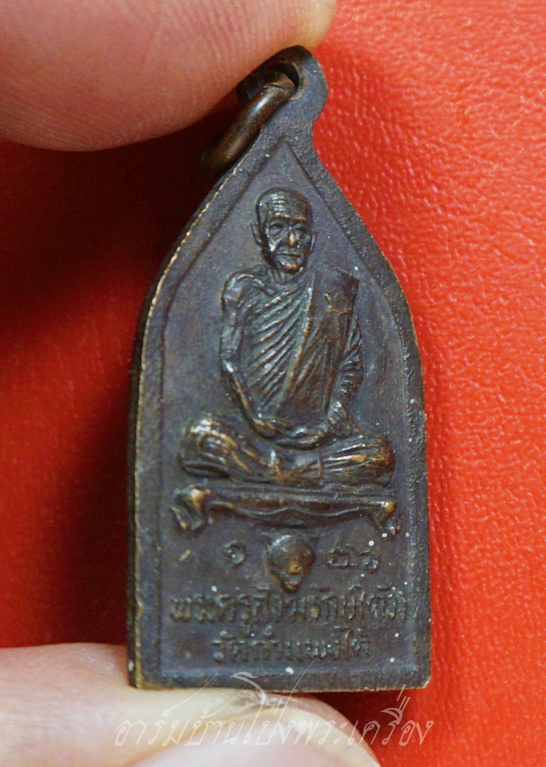 หลวงพ่อตัง วัดกำแพงเหนือ หน้าหลวงพ่อโสรชัย เนื้อทองแดง(องค์ที่3)