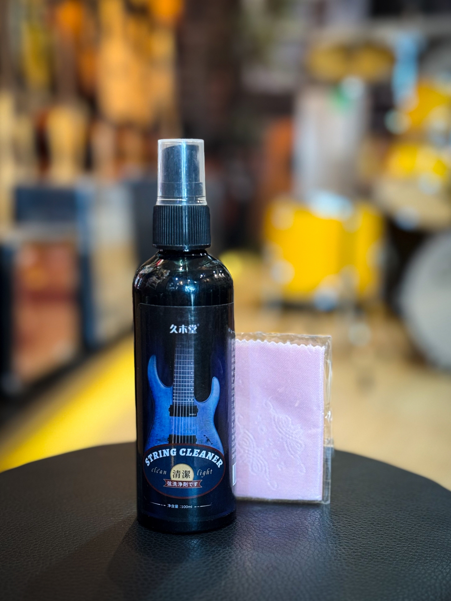 น้ำยาเช็ดสาย String Cleaner เช็ดคาบเหงื่อ คาบ สกปก พร้อม ผ้า 1 ผืน