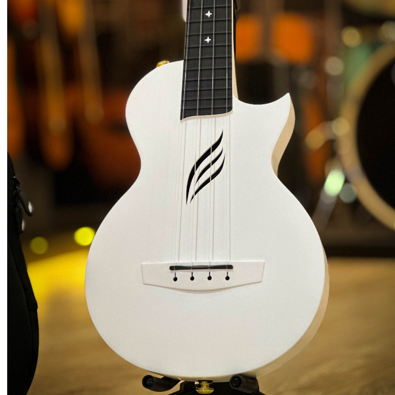 [พร้อมของแถมพรีเมี่ยม!🔥] อูคูเลเล่ Enya Nova U Concert Ukulele ขนาด 23 นิ้ว สีขาว บอดี้คาร์บอนไฟเบอร์/โพลีคาร์บอเนต