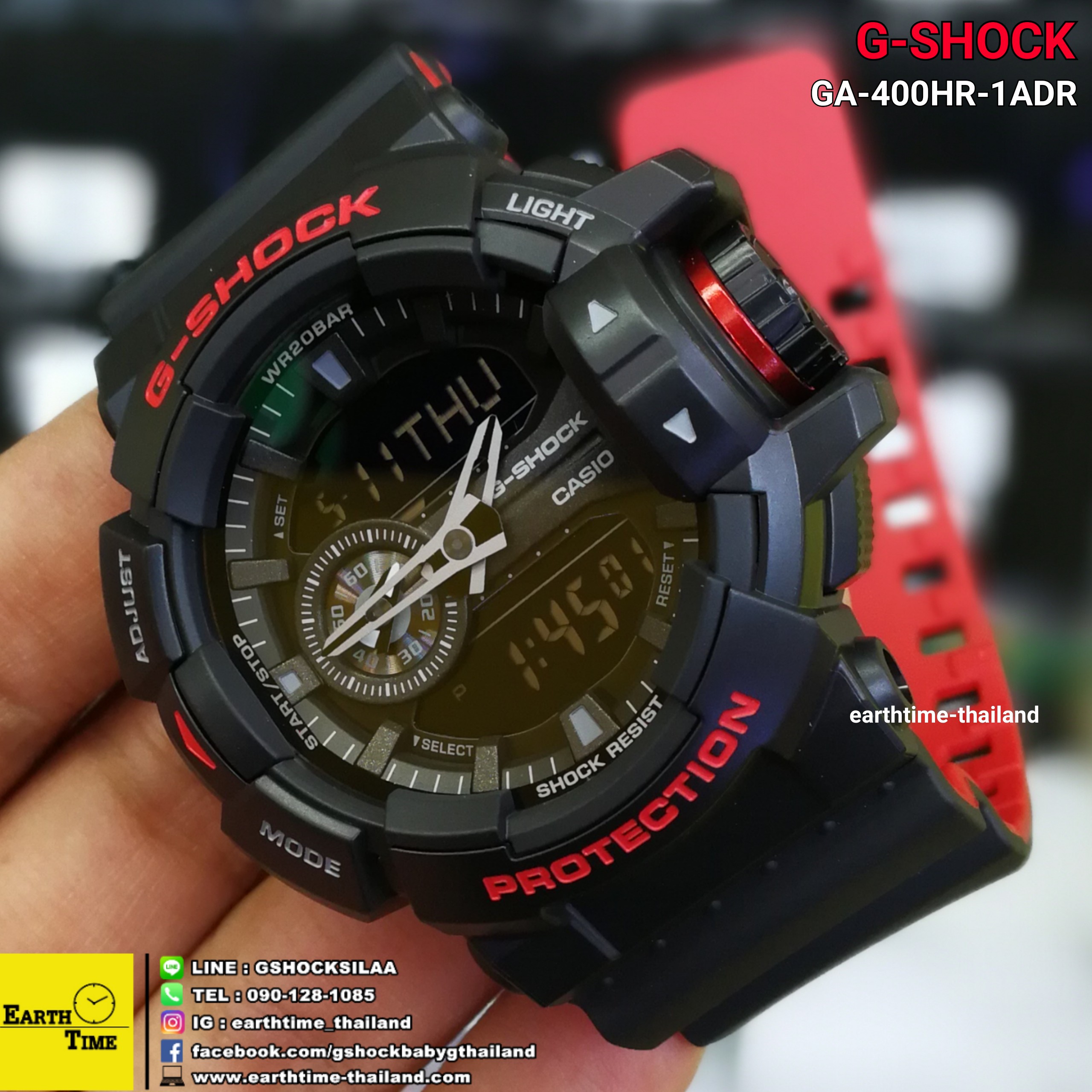 G-Shock ของใหม่แท้100% รับประกัน 1 ปี GA-400HR-1ADR