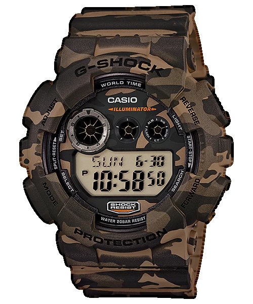 G-Shock ของใหม่แท้100% รับประกัน 1 ปี GD-120CM-5DR