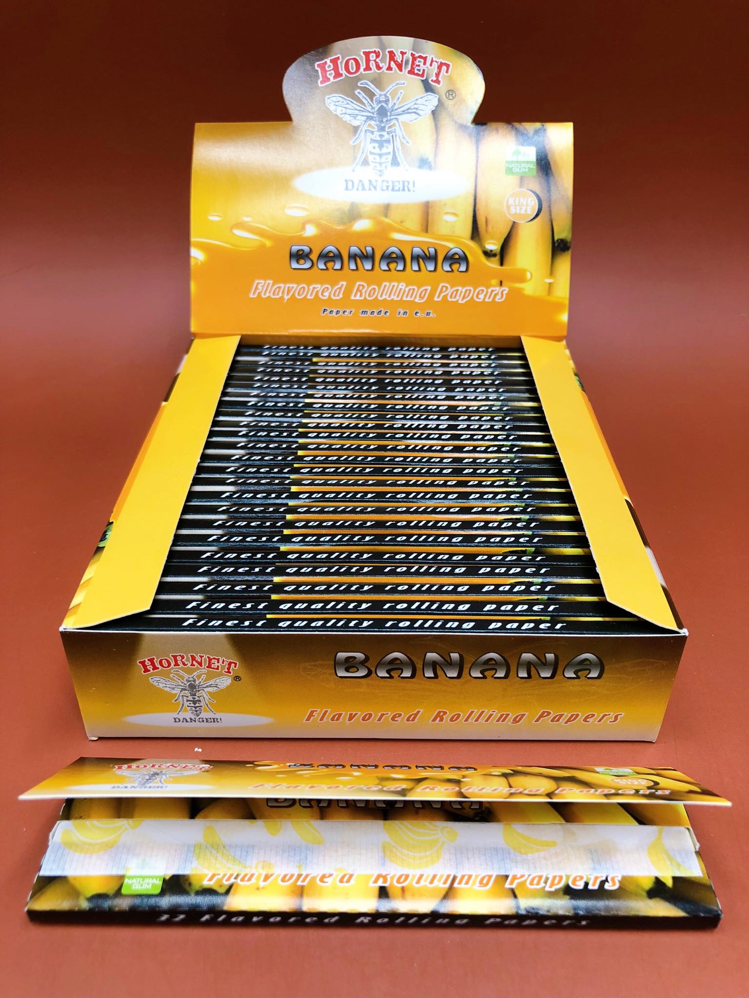 Flavored Rolling Papers รสผลไม้ Banana (King Size)