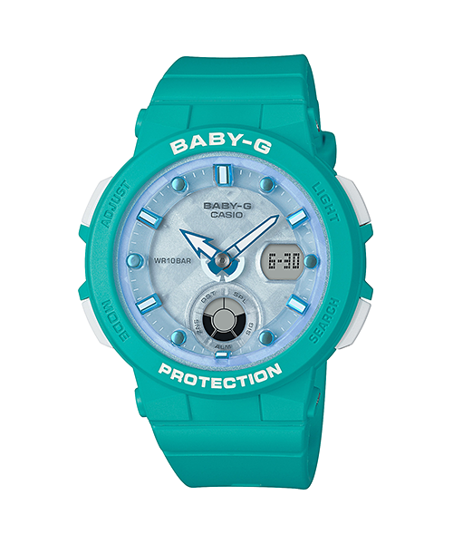Baby-G Beach Style Series ของใหม่แท้100% รับประกัน 1 ปี BGA-250-2ADR