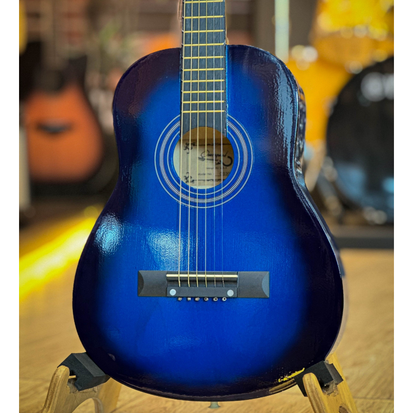 [รุ่นขายดี!!🔥] Overspeed กีต้าร์โปร่ง baby ขนาด 30 นิ้ว พกพาง่าย เลือกสีได้ กีตาร์โปร่ง ✅ พร้อมเซตของแถม