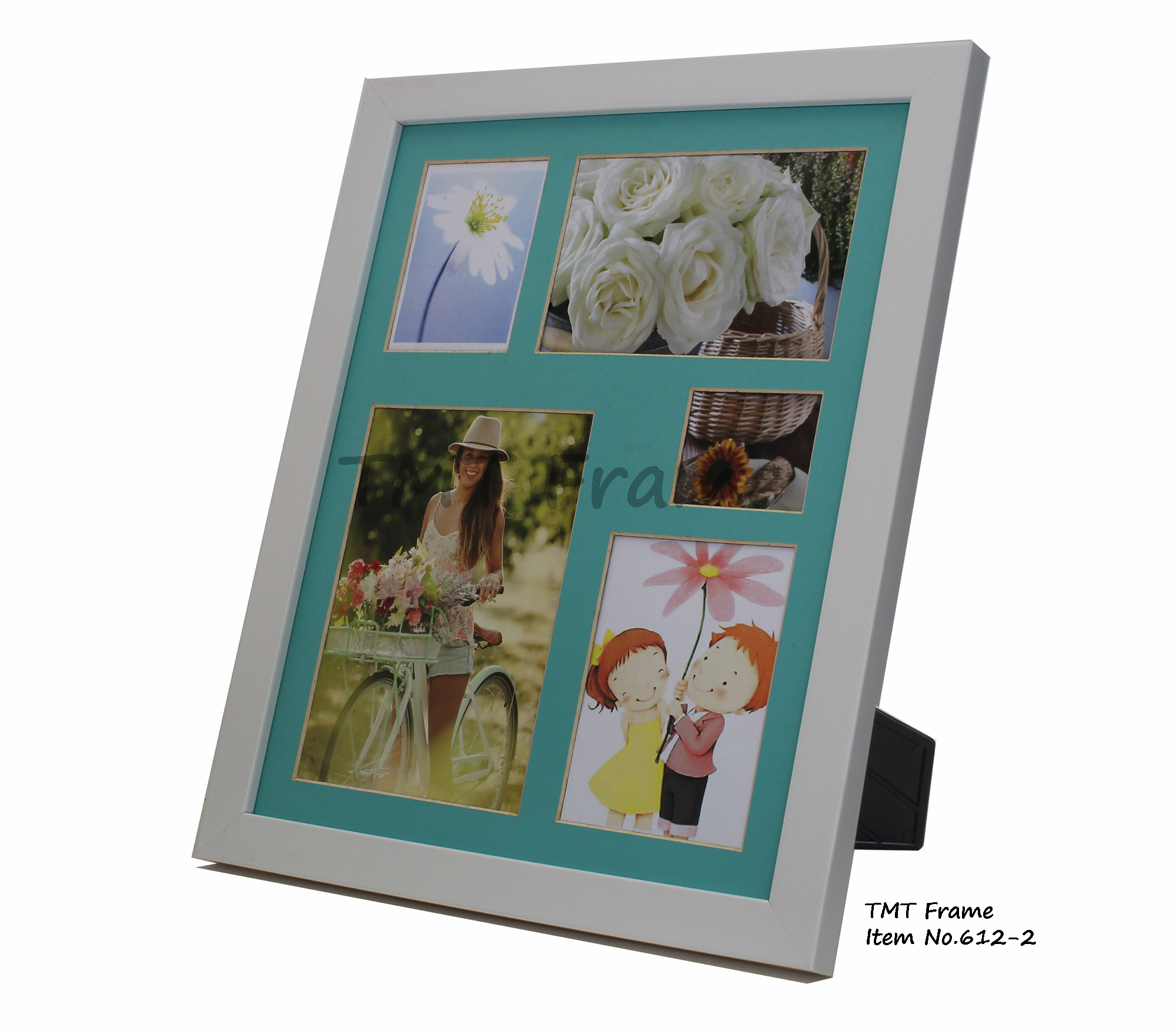 กรอบเม้าหลายช่อง กรอบรูปหลายรูป กรอบช่องติดผนัง 612-2