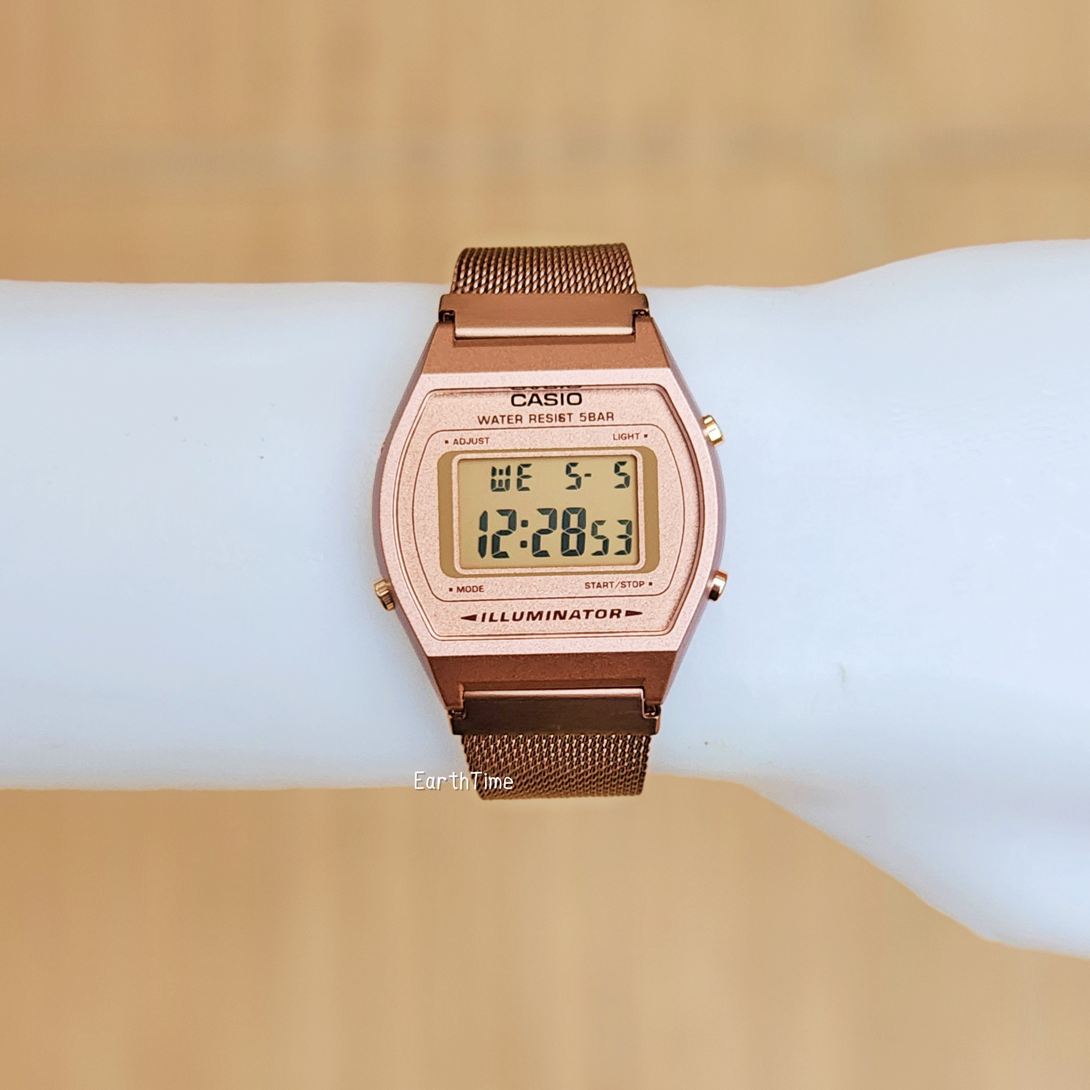 CASIO รุ่น B640WMR-5A DATA BANK DIGITAL