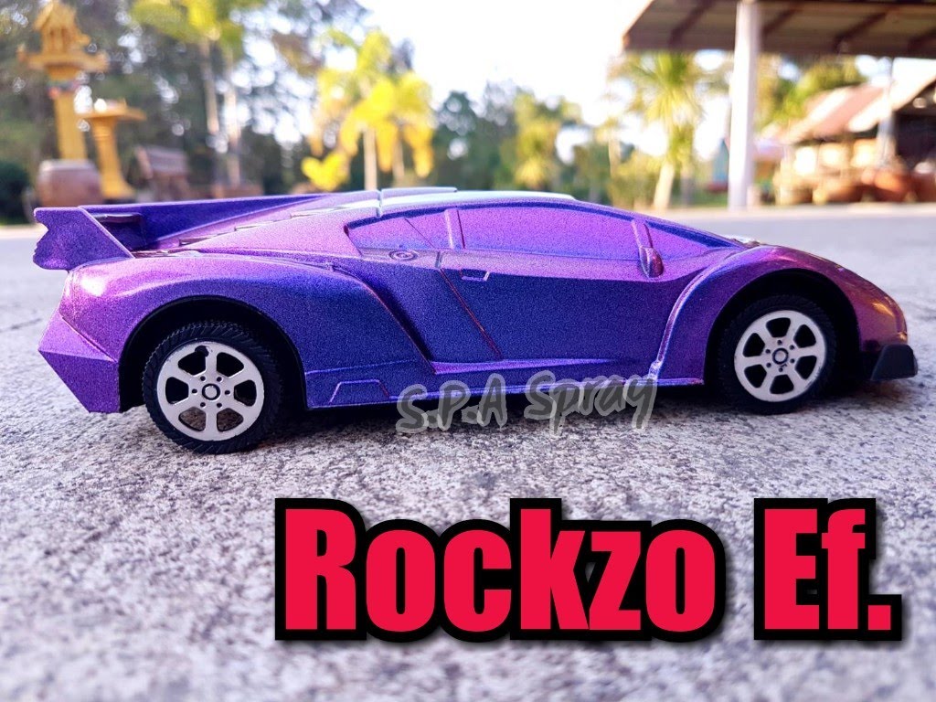 สีสเปรย์มุกเหลือบเอฟเฟค Rockzo Ef.