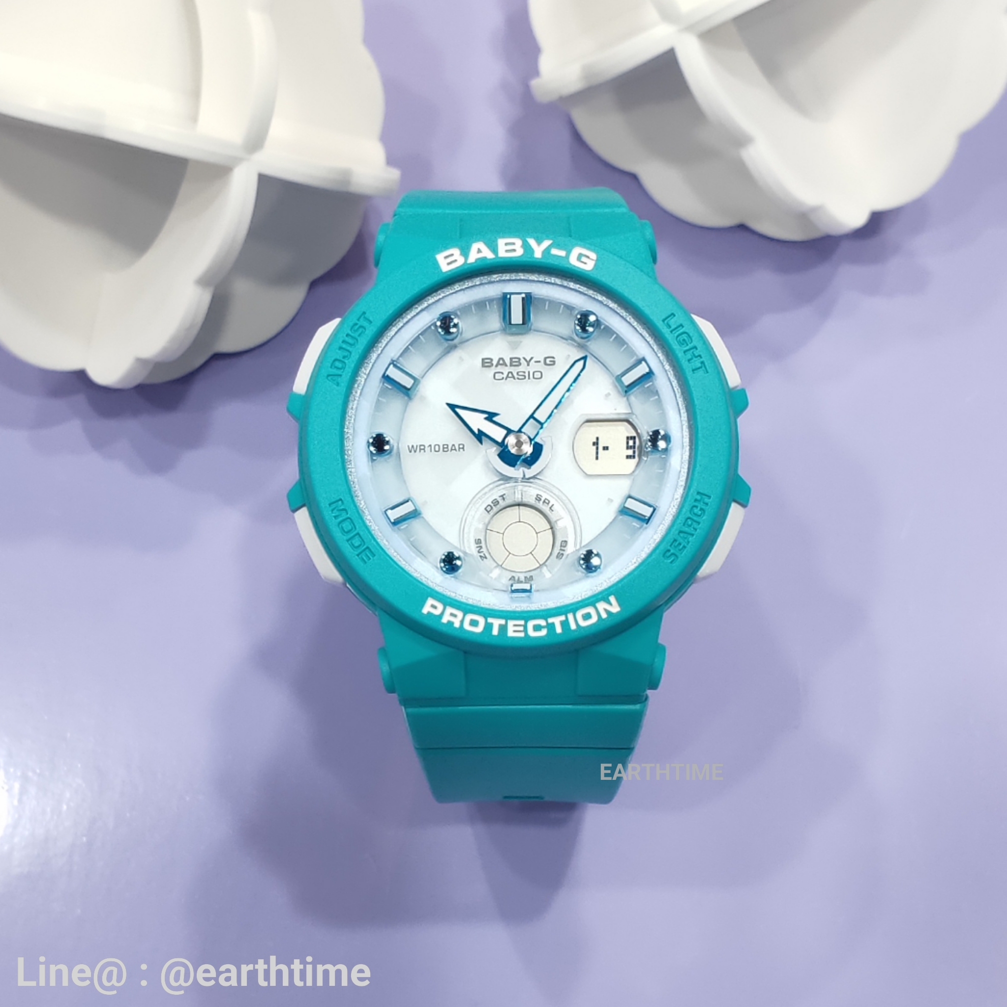 Baby-G Beach Style Series ของใหม่แท้100% รับประกัน 1 ปี BGA-250-2ADR