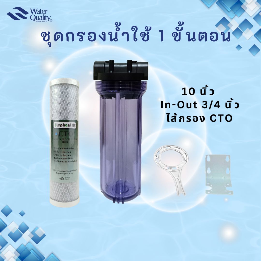 Water treatment HS/CTO 10"