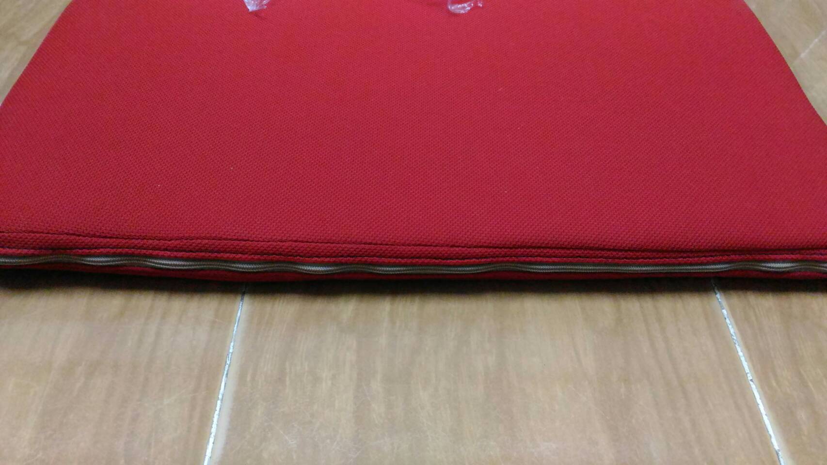 เบาะรองนั่งสมาธิแบบผ้ากำมะหยี่ มีซิป