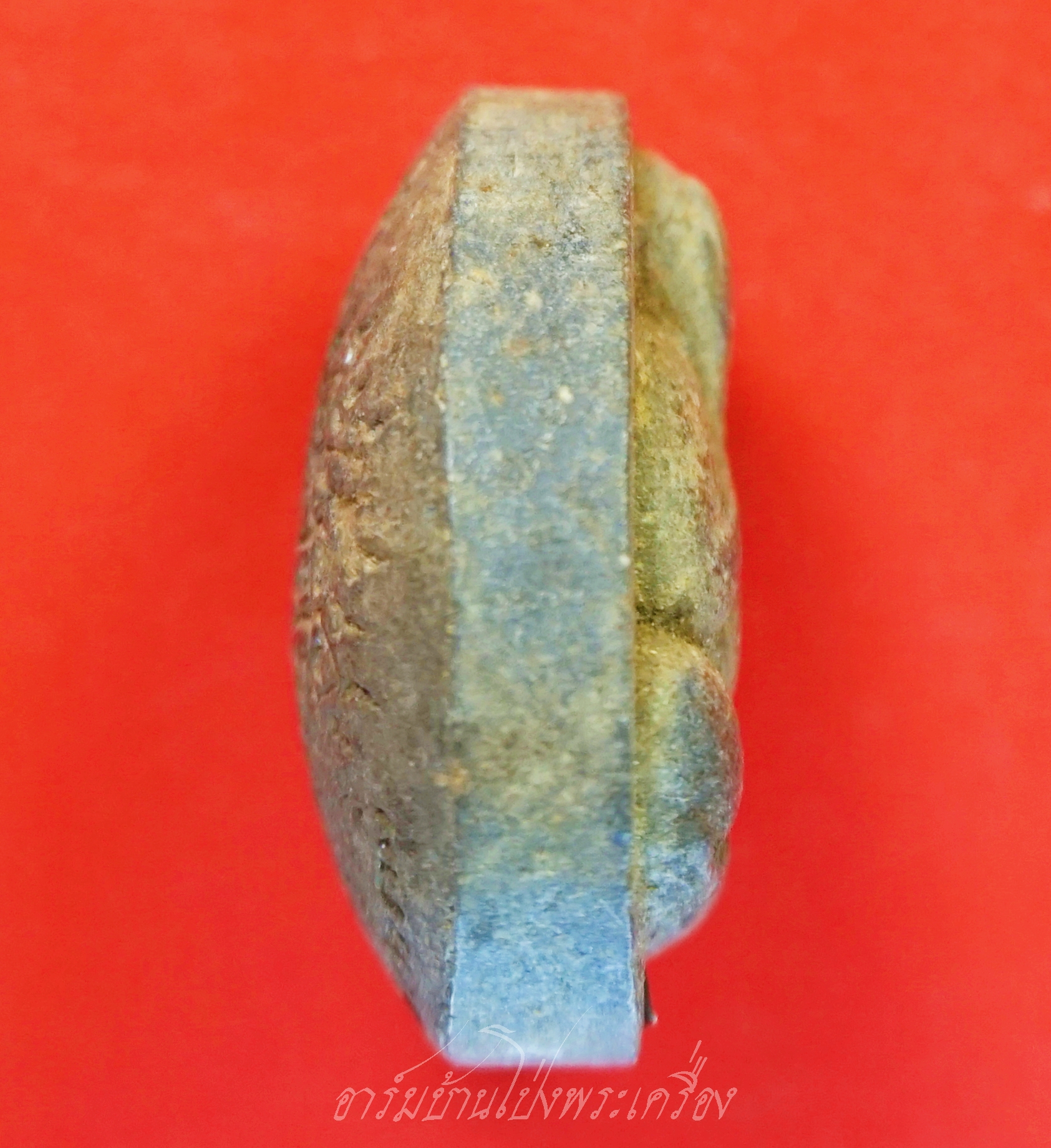 พระปิดตามหาเศรษฐี วัดสุทัศน์ รุ่นนิมิตมงคล แช่น้ำมนต์ ฝังตะกรุด โรยผงตะไบกริ่งและเกศา ปี๒๕๔๐ เนื้อผงใบลาน(องค์ที่2)