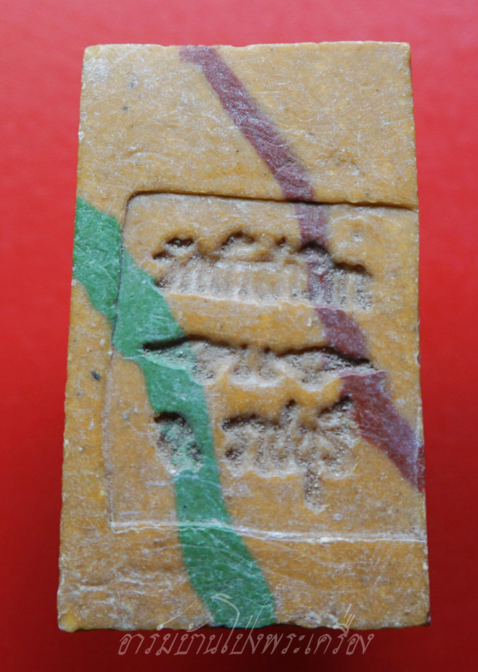 พระพุทธชินราช สายรุ้ง วัดถ้ำสาริกา เนื้อผงเทียนชัย(องค์ที่5)