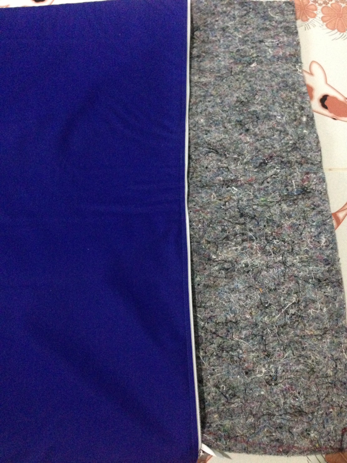 เบาะรองนั่งสมาธิ แบบซิบถอดซักได้ ขนาด 60x60 cm.