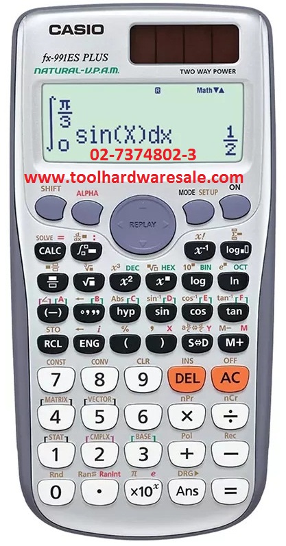 เครื่องคิดเลข เครื่องคิดเลขCASIO FX-991ES ราคา บาทคํานวณ เครื่องคิดเลขคำนวณทางวิศวกรรม