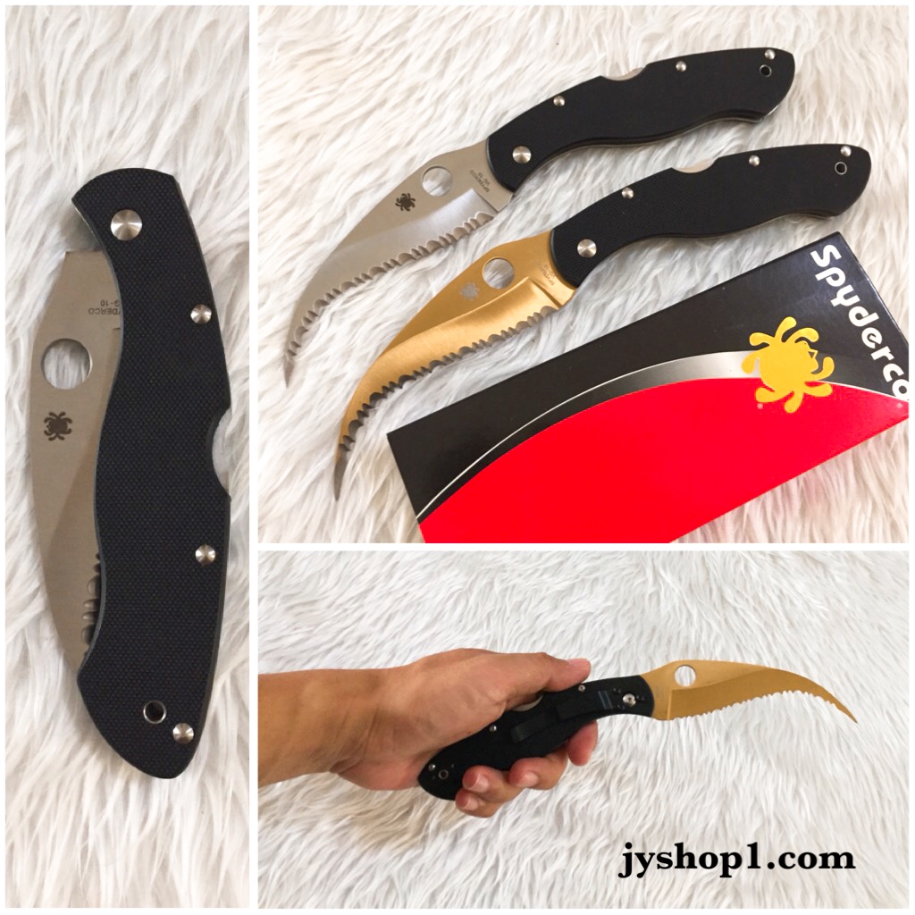 มีดพับ Spyderco VG-10