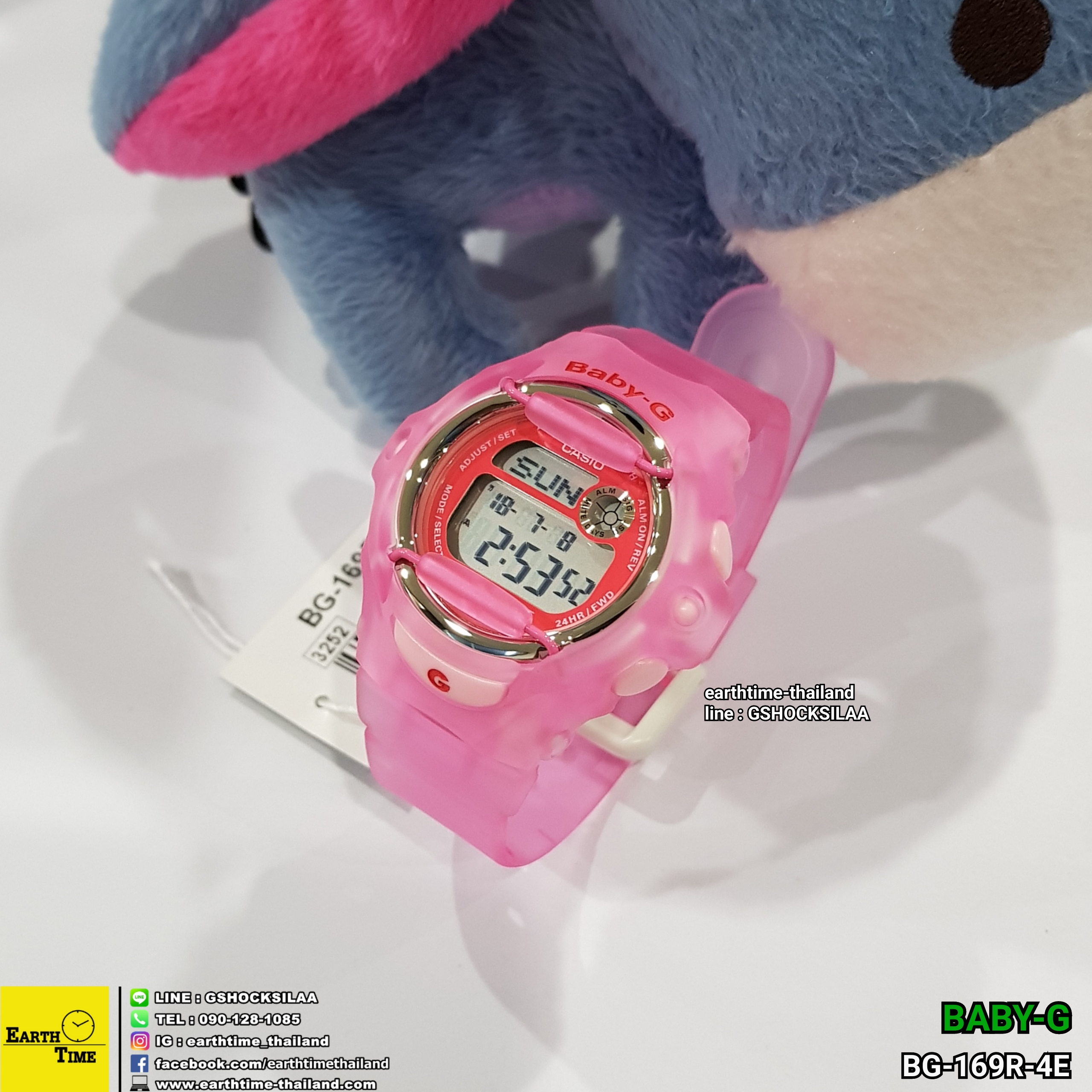 Baby-G ของใหม่แท้100% รับประกัน 1 ปี รุ่น BG-169R-4E