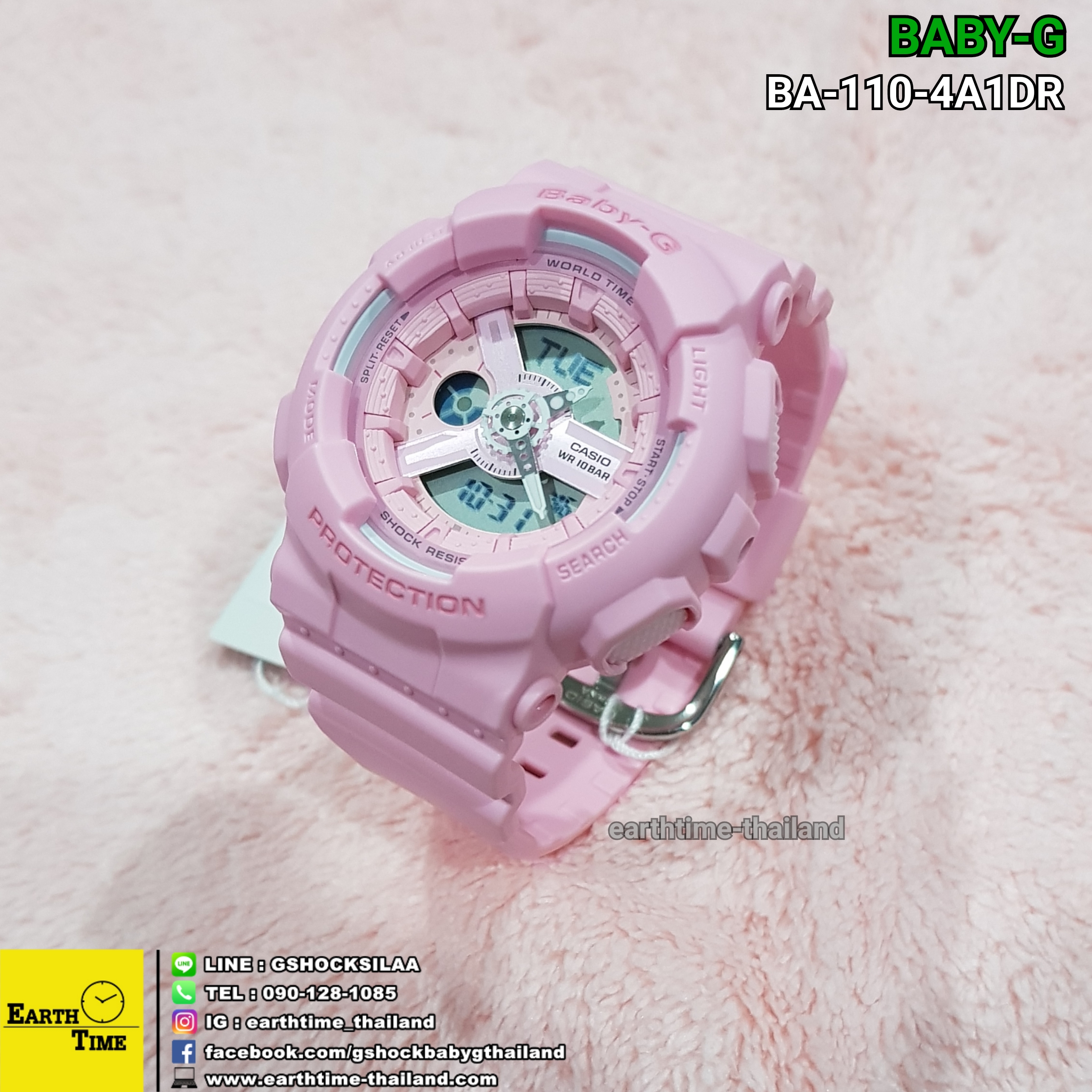 Baby-G ของใหม่แท้100% รับประกัน 1 ปี รุ่น BA-110-4A1DR