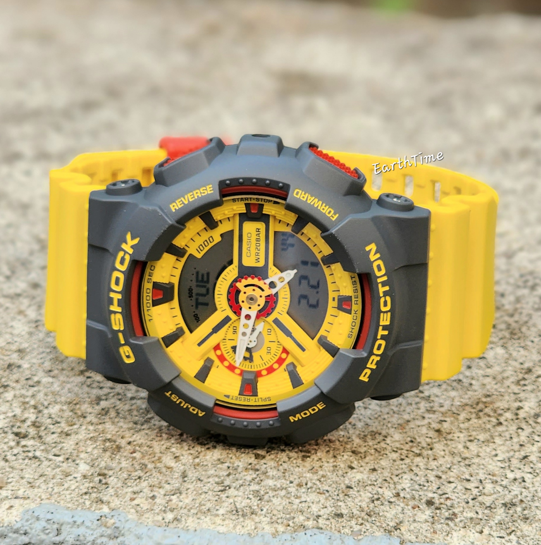 GA-110Y-9A l Classic Yellow G-Shock Series l G-SHOCK