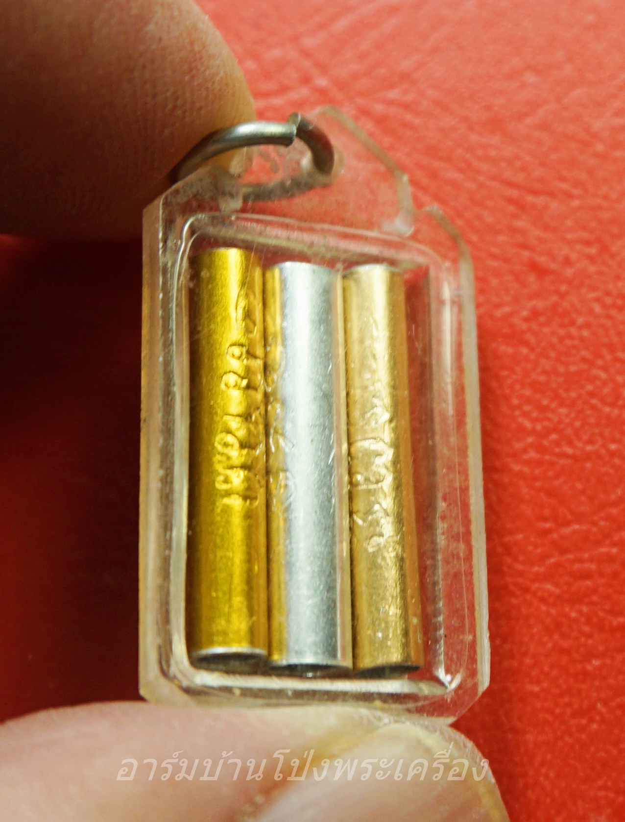 หลวงพ่ออ๊ด วัดโกสินารายน์ รูปถ่าย หลังตะกรุด3K(องค์ที่1)