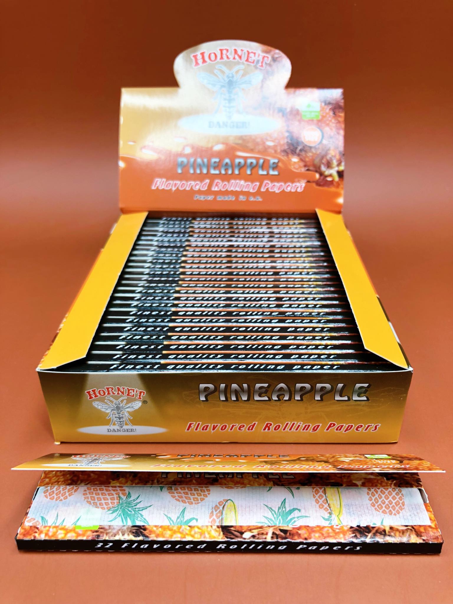 Flavored Rolling Papers รสผลไม้ Pineapple (King Size)
