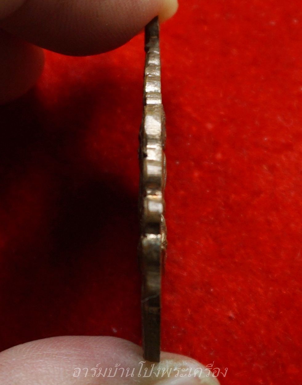 หลวงพ่อคูณ วัดบ้านไร่ ออกวัดใหม่อัมพวัน รุ่นหล่อพระประธาน ปี๒๕๓๗ เนื้อทองแดง(องค์ที่1)