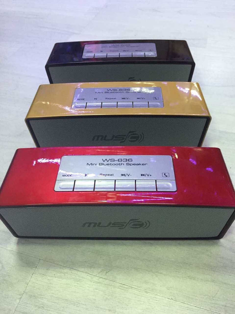 ลำโพงบลูทูธ bluetooth รุ่น WS-636